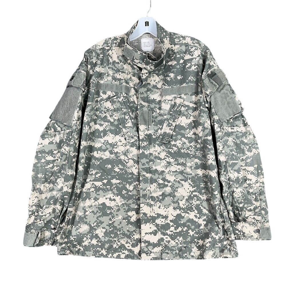 Army Combat Uniform Coat‎ M Vintage Y2K Tactical Field Jacket Military Utility